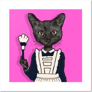 Maid Kitty Posters and Art